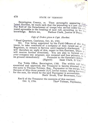 HURLBUT's Co. payroll 1 1781 (Kansas State Hist. Soc.)